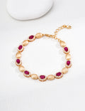 Pulseira Vintage Rubi