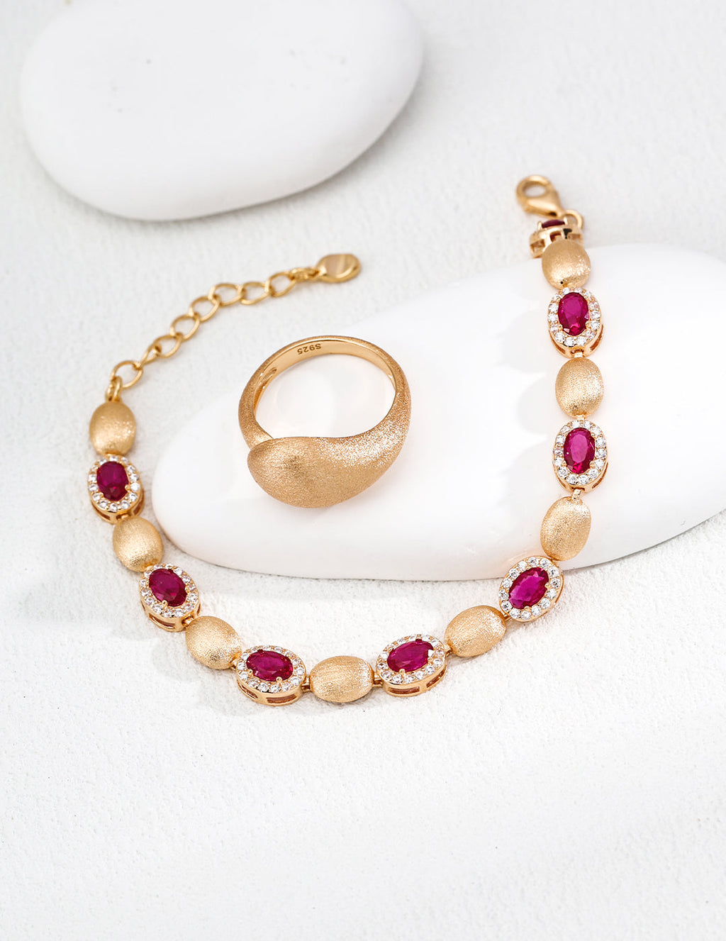 Pulseira Vintage Rubi