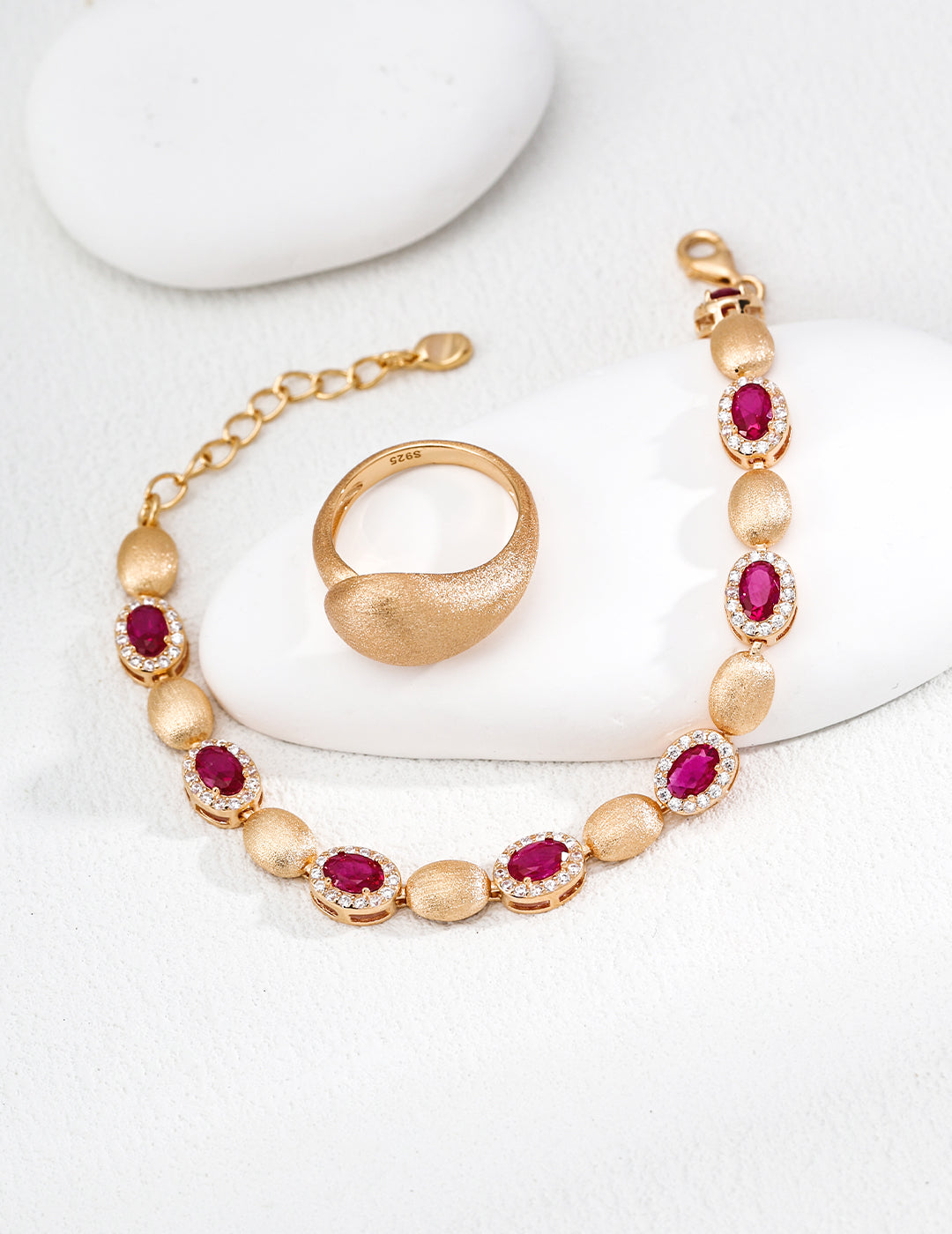 Pulseira Vintage Rubi